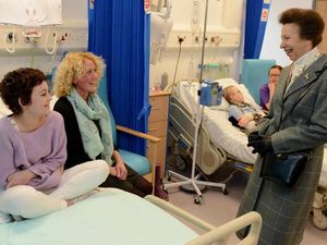 Supporting image for story: Hospital fit for a princess's visit and a vital role at university in Shropshire visit