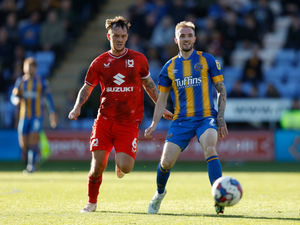 Supporting image for story: Shrewsbury's Carl Winchester happy to be back in thick of the action