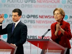 Pete Buttigieg and Elizabeth Warren