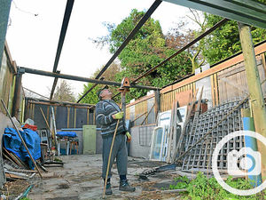 Supporting image for story: Winds wreak havoc across Shropshire as storm blows in