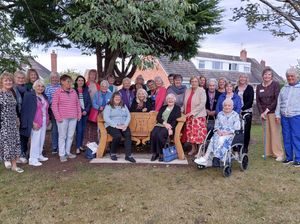 Supporting image for story: WI have a new bench to celebrate their centenary