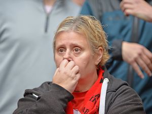 Supporting image for story: 'Devastated Saddlers': 27 pictures show range of emotions as Walsall fall short in play-off final
