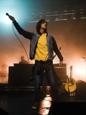 The crowd sung back every word of Ashcroft's well known tracks. Picture: Eleanor Sutcliffe