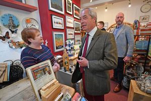 Nigel Farage in Shrewsbury