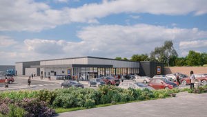 Artist's impression of new Aldi Ketley Point. Picture Morris Property
