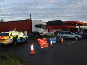 Supporting image for story: Man killed in North Shropshire pile-up