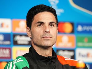 Arsenal manager Mikel Arteta during a press conference