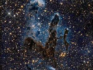 Supporting image for story: Scientists find space dust may be needed for life, in first study of its kind