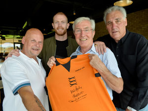 Supporting image for story: Wolves stars join fans in raising £20,000 to honour Carl Ikeme during Cure Leukaemia fundraiser - WATCH