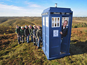 Supporting image for story: Doctor Who £799 Tardis ready for Cannock Chase scene