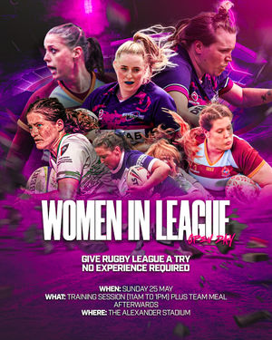 The event aims to bring more women into Rugby League, as well as promote the sport in the region