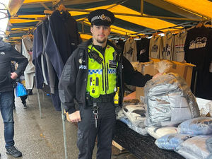 Supporting image for story: Fake AirPods and counterfeit clothing among £150,000 of goods seized from Walsall market stalls