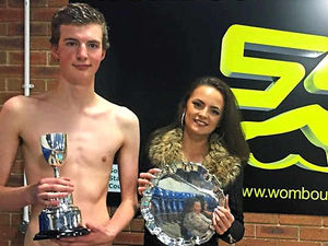 Supporting image for story: Swimmers enjoying life in the fast lane