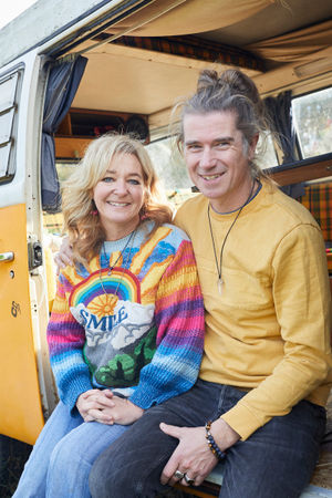 Josie and Rob da Bank