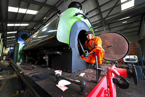 Supporting image for story: Chasewater Railway's new locomotive could be ready for Easter