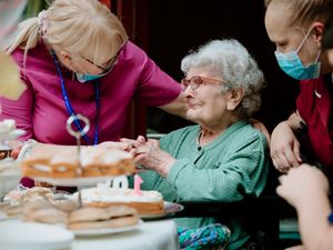 Supporting image for story: Special tea party for Gladys as she celebrates turning 109