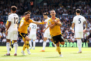Daniel Podence scoring minutes into the new campaign (Getty)