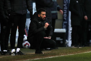 Carlos Corberan early in his Albion tenure (Photo by Adam Fradgley/West Bromwich Albion FC via Getty Images).