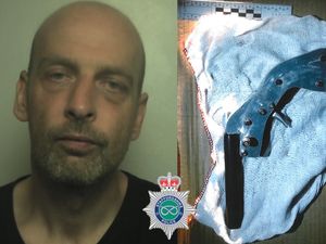 Supporting image for story: Man jailed after homemade gun found hidden behind sink