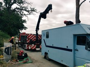 Crews at the scene. Photo: @SFRS_cjackson