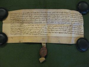 1299 grant of manor of Soulton. [322/2/216]