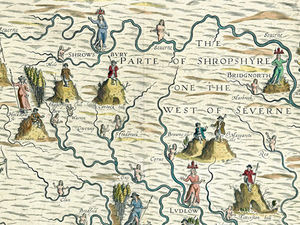 Supporting image for story: Centuries old map of Shropshire going on show