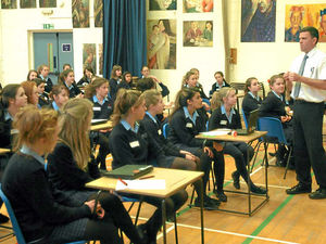 Supporting image for story: Shrewsbury High School pupils part of record attempt