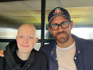 Supporting image for story: Ryan Reynolds thanks charity for helping teen with cancer who was Wrexham fan