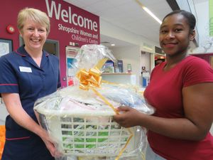 Supporting image for story: Churchgoers donate gifts to Telford mothers and newborns
