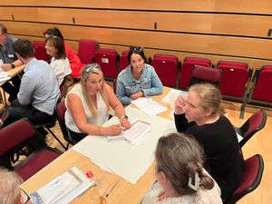 Businesses help launch “Make It Market Drayton” at packed event. Picture: Make It Market Drayton