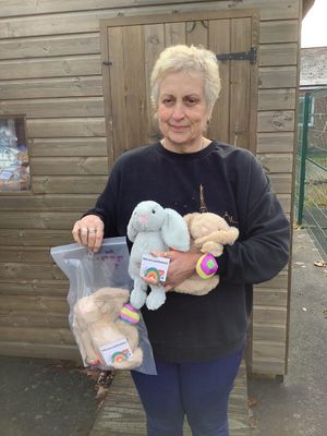 Councillor Joy Jones, one of the members of Kindness Newtown