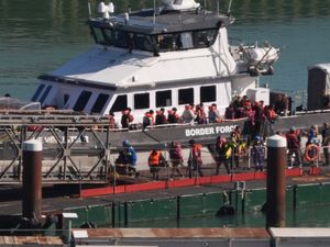 Supporting image for story: Second migrant to be returned to France after Trump urges military intervention