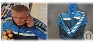 Shop CCTV showed Stokes wearing an Adidas top identical to the one worn by the offender