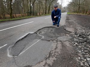 Supporting image for story: Pothole near Stourbridge caused £8,000 damage to my BMW, says fishmonger