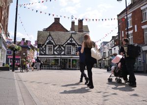 Shoppers in Wellington, Telford on Thursday, July 3, 2025