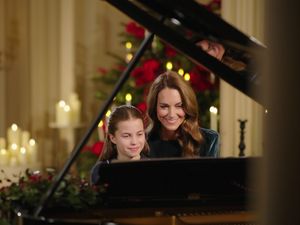 Supporting image for story: Princesses needed no tips for piano duet, composer says