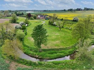 The property boasts extensive grounds and countryside views. Picture: Mannleys Sales & Lettings/Rightmove. 