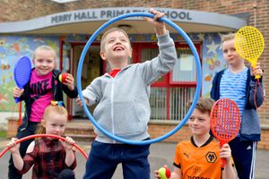 Connor-John with his friends