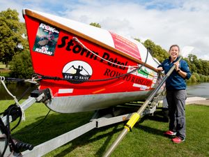 Supporting image for story: Rower has the Atlantic in her sights