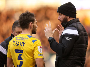 Supporting image for story: 'Anyone scored here?' Shrewsbury assistant Aaron Wilbraham on the joke that backfired on him