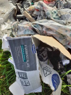 Fly-tipped rubbish discovered in Little Wenlock