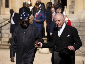 Supporting image for story: King welcomes Nigeria’s president to Windsor at start of state visit