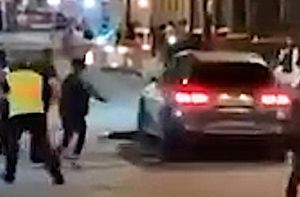 Harrowing footage showing the moment a car ploughed into a crowd at a club's Freshers' Night leaving six people injured has emerged for the first time. Release date October 16, 2024.