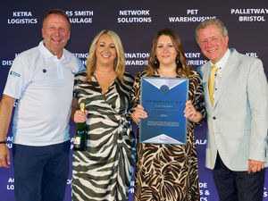 Supporting image for story: 'We are very proud of our service,' logistics firm boss says after national award recognition from Palletways UK