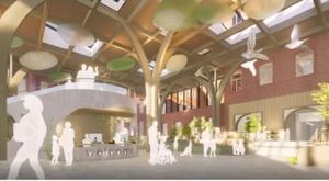 What the entrance-way could look like. Picture: Birmingham Children's Hospital Charity