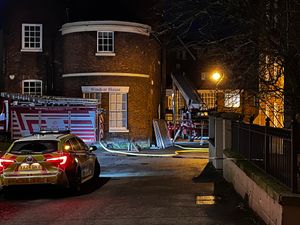 Supporting image for story: Firefighters and police still on the scene at fatal Shrewsbury fire as tributes flow in to woman who died