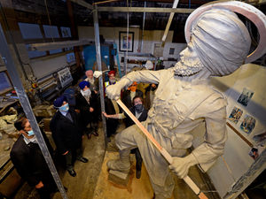 Supporting image for story: Work continues on monument to honour Sikh soldiers