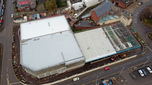 Work is progressing on the new Dudley Leisure Centre, off Flood Street