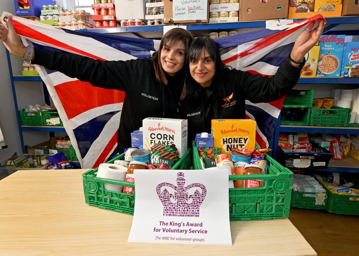 It inspires us to continue serving: Joy for Wolverhampton food bank team awarded Kings Award for voluntary groups