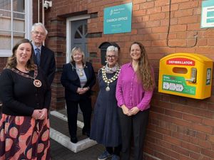 Supporting image for story: New community defibrillator for Lichfield